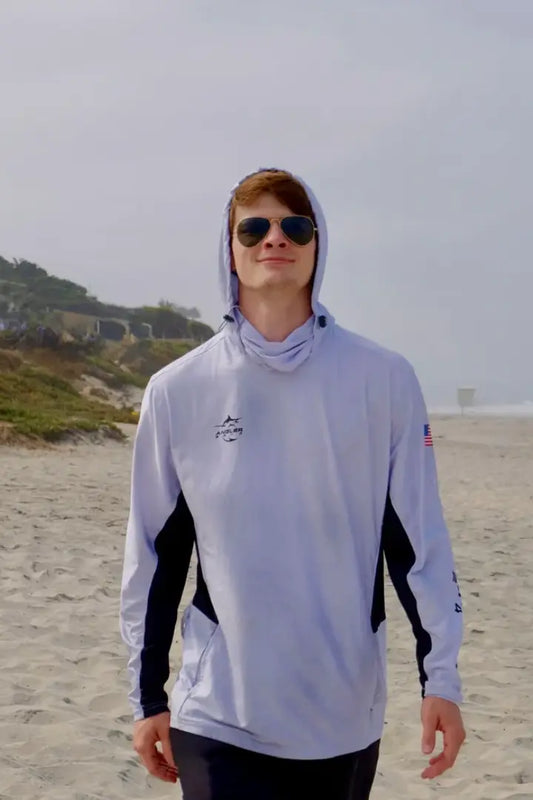 Angler 24-7 Gliding Gills UPF Sun Protection Fishing Hoodie