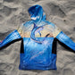 Angler 24-7 Flying Fins UPF Sun Protection Fishing Hoodie