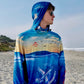 Angler 24-7 Flying Fins UPF Sun Protection Fishing Hoodie