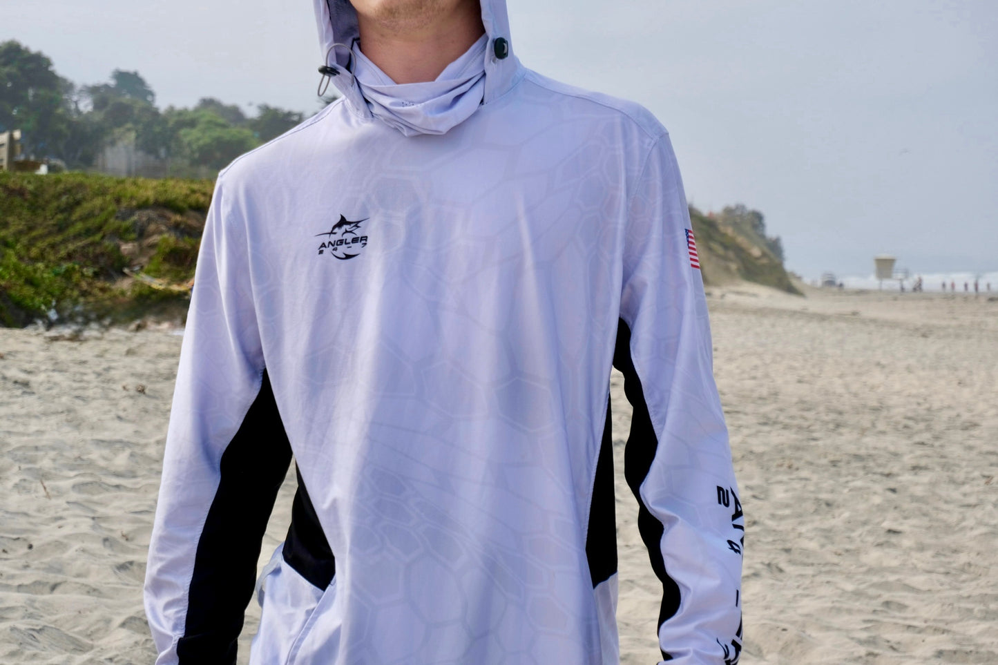 Angler 24-7 Gliding Gills UPF Sun Protection Fishing Hoodie