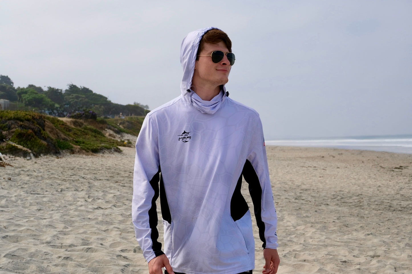 Angler 24-7 Gliding Gills UPF Sun Protection Fishing Hoodie