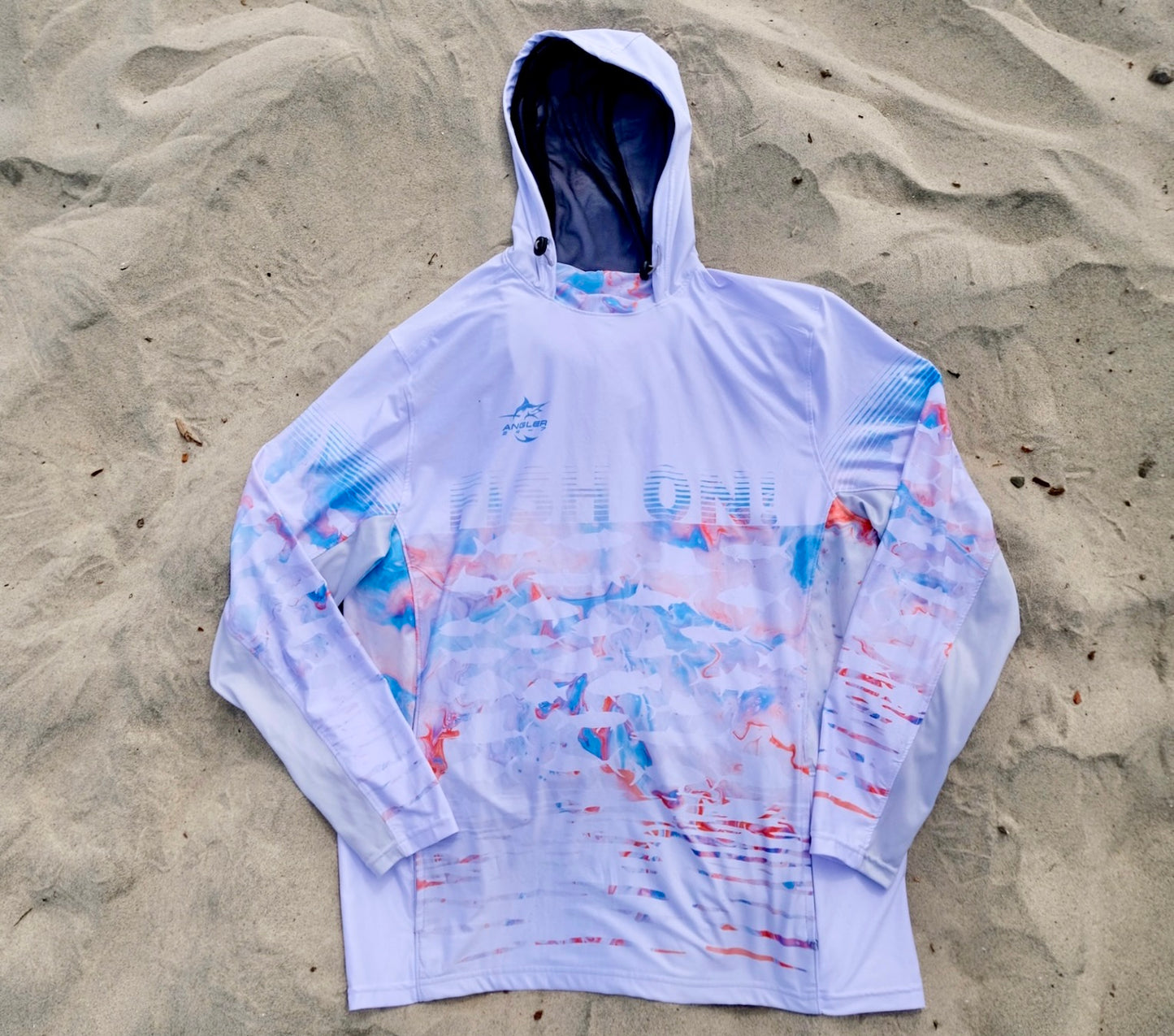 Angler 24-7 Fish On UPF Sun Protection Fishing Hoodie