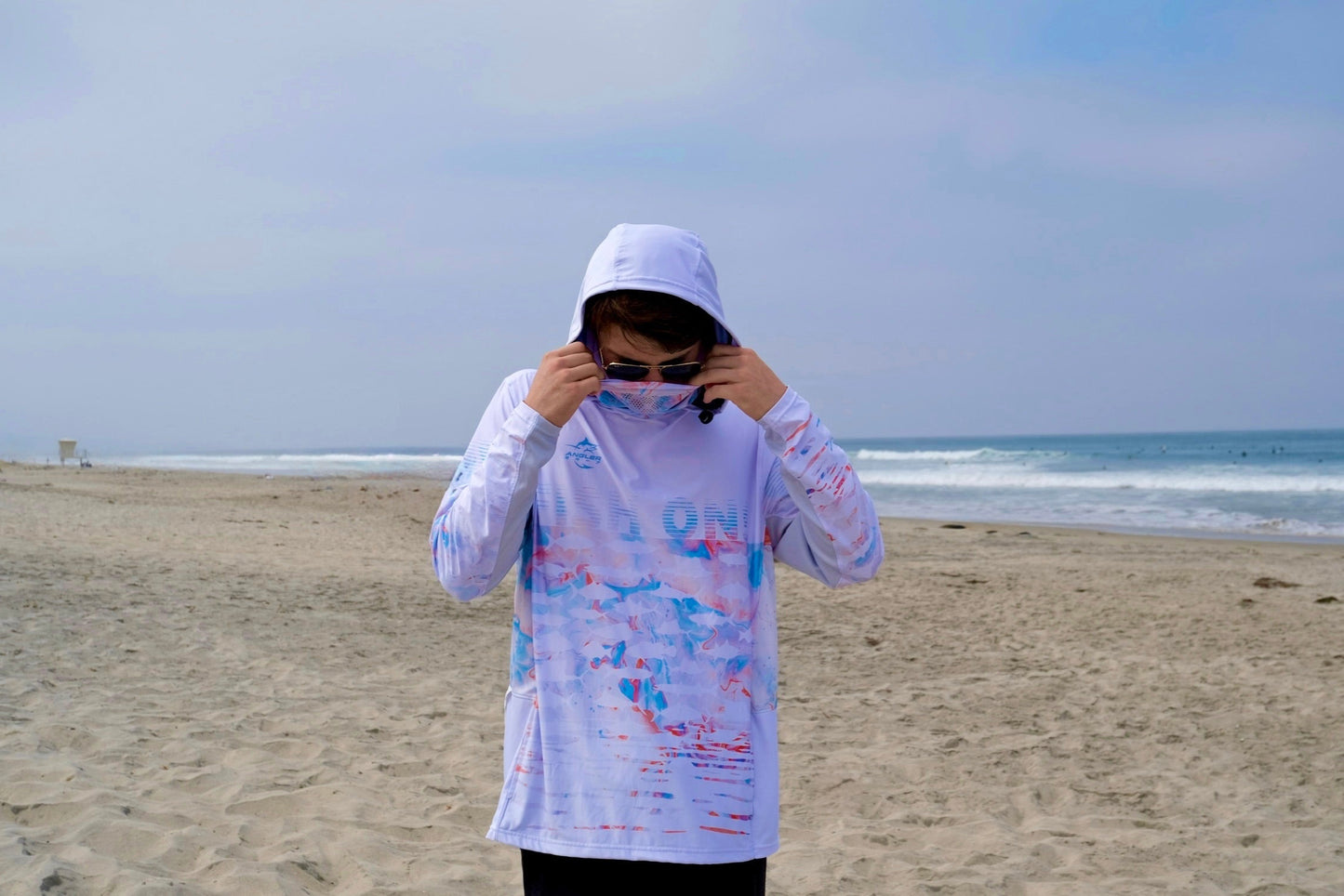 Angler 24-7 Fish On UPF Sun Protection Fishing Hoodie