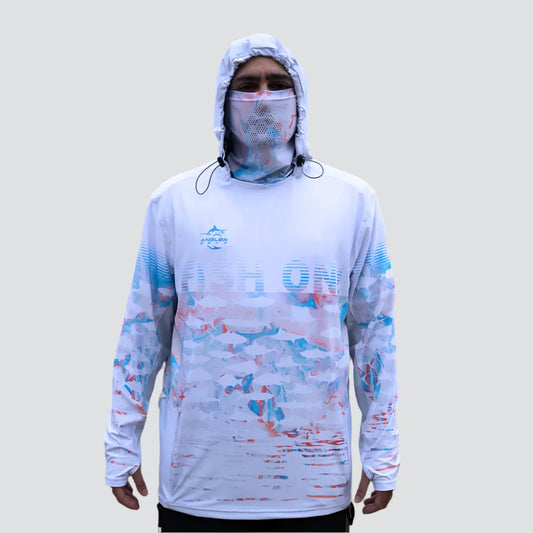Angler 24-7 Fish On UPF Sun Protection Fishing Hoodie