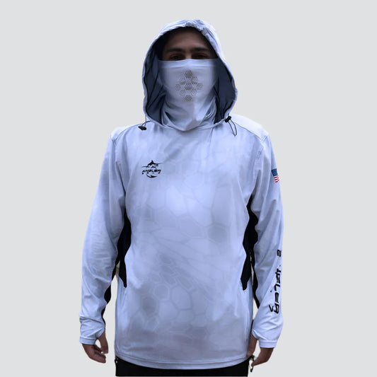 Angler 24-7 Gliding Gills UPF Sun Protection Fishing Hoodie