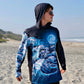 Angler 24-7 Midnight Voyage UPF Sun Protection Fishing Hoodie