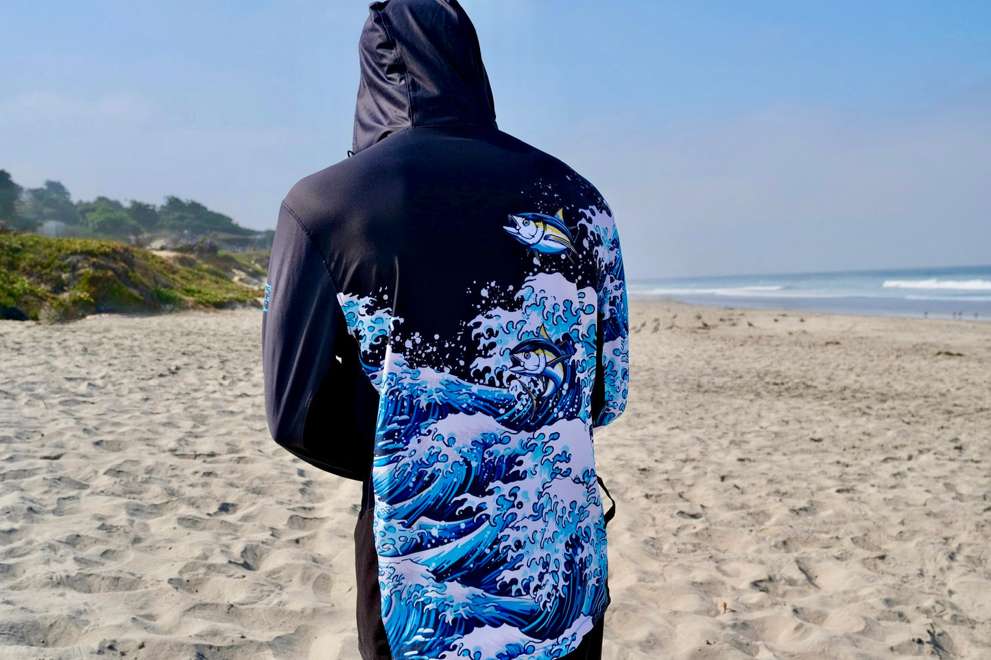 Angler 24-7 Midnight Voyage UPF Sun Protection Fishing Hoodie