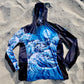 Angler 24-7 Midnight Voyage UPF Sun Protection Fishing Hoodie