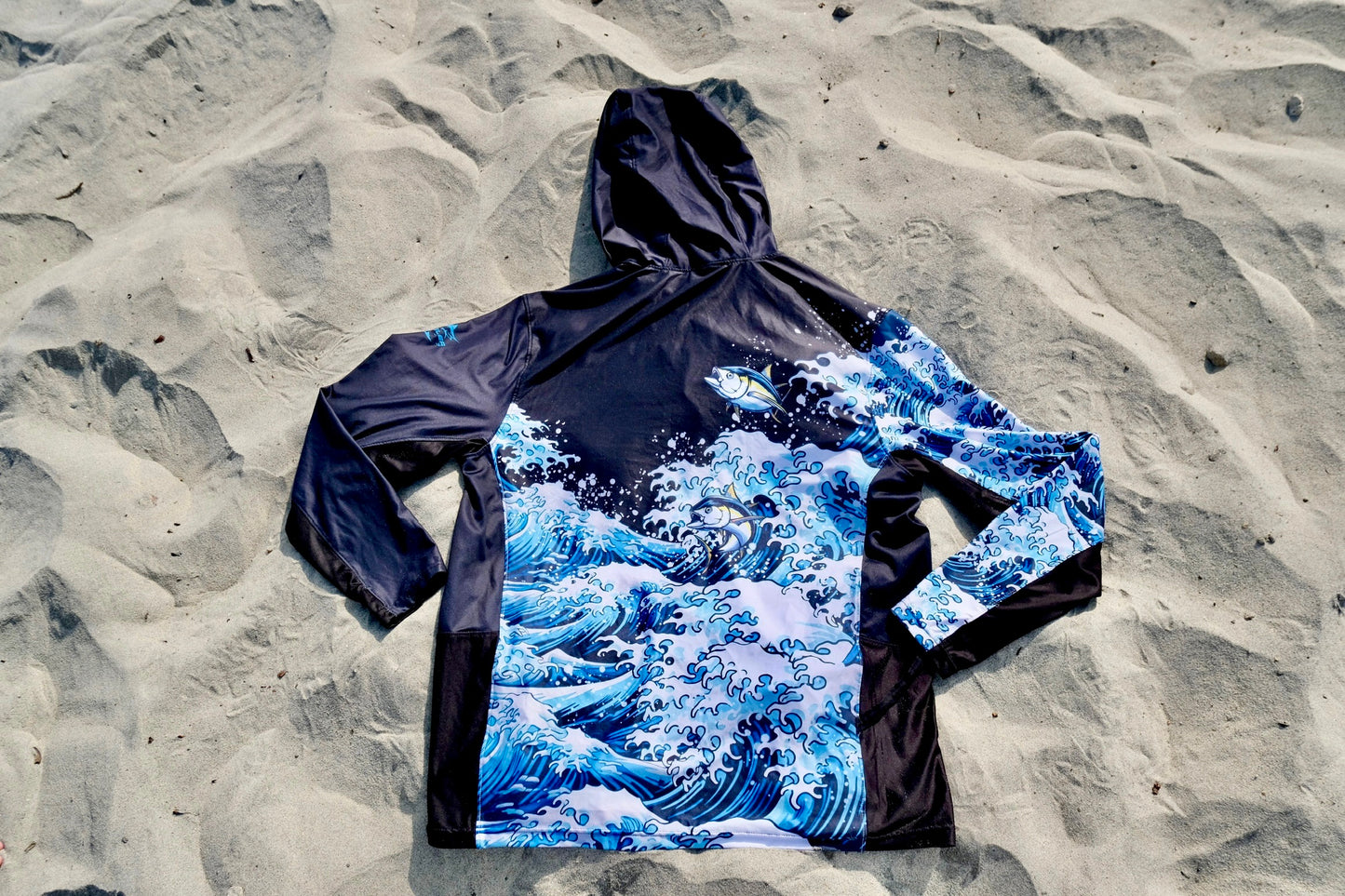 Angler 24-7 Midnight Voyage UPF Sun Protection Fishing Hoodie