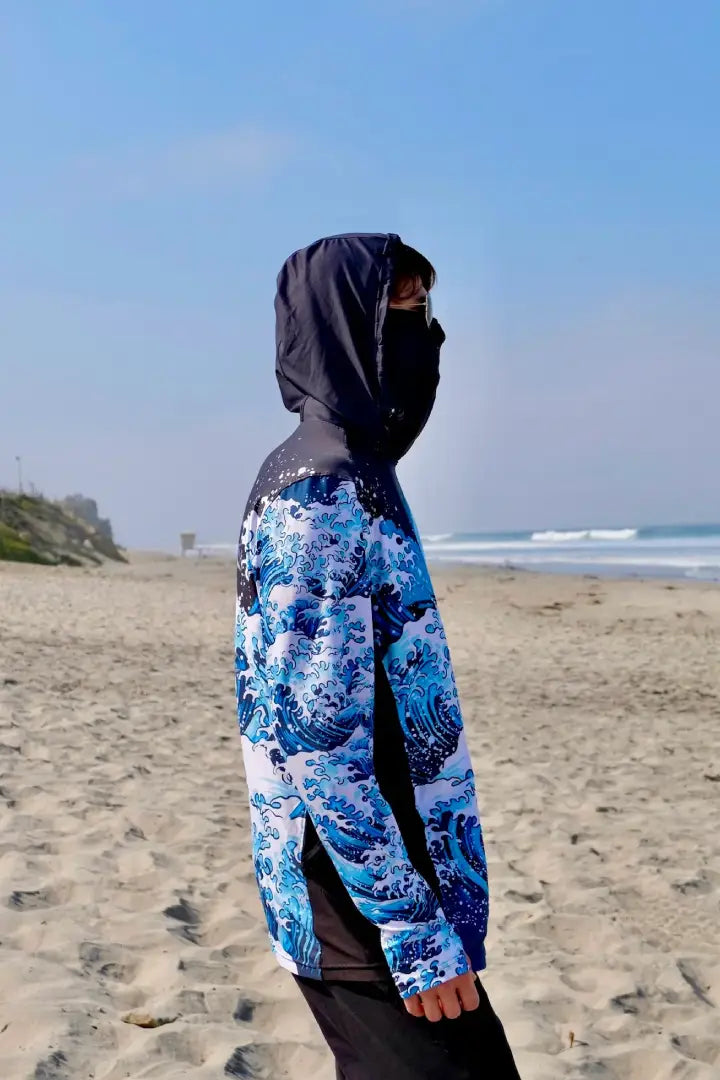 Angler 24-7 Midnight Voyage UPF Sun Protection Fishing Hoodie